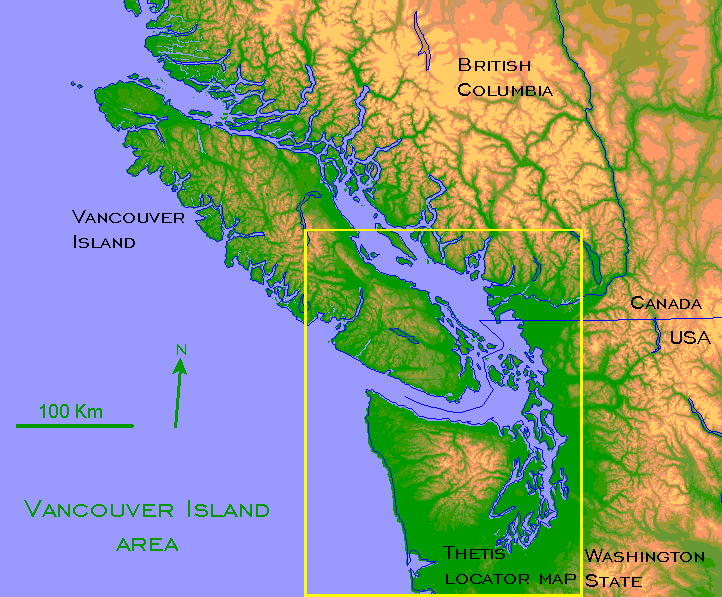 Vancouver Island area map, washington state, bc, vancouver, .gif